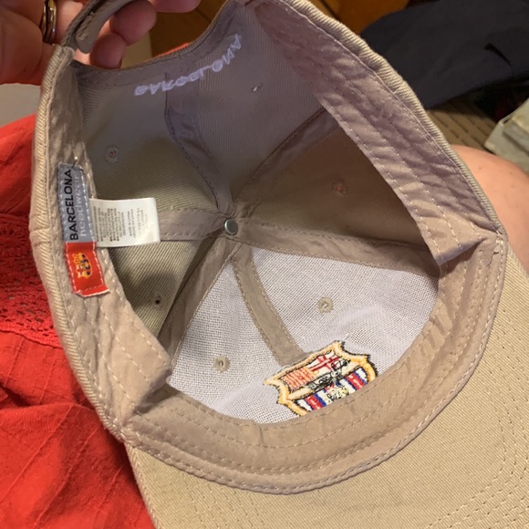 FCB BARCELONA HAT BASEBALL CAP TRUCKER HAT - Picture 10 of 11